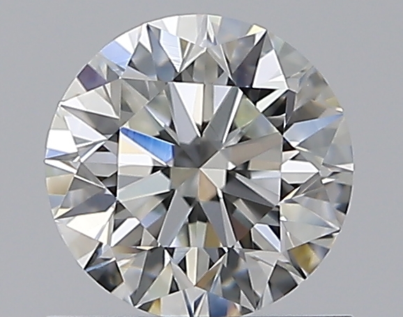 0.76 CaratI-VS1 EX Cut Round Diamond
