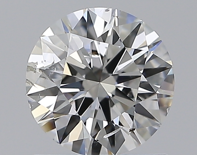1 CaratH-SI2 EX Cut Round Diamond