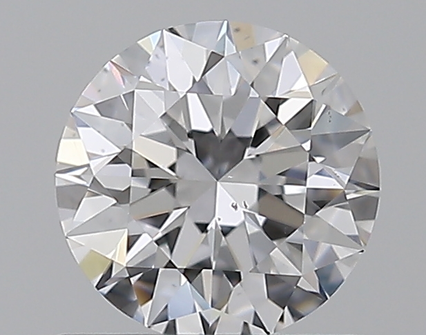 0.7 CaratD-VS2 EX Cut Round Diamond