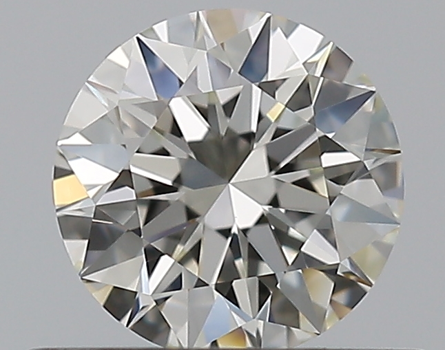 0.5 CaratI-VVS2 EX Cut Round Diamond