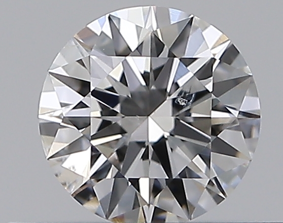 0.35 CaratE-SI2 EX Cut Round Diamond