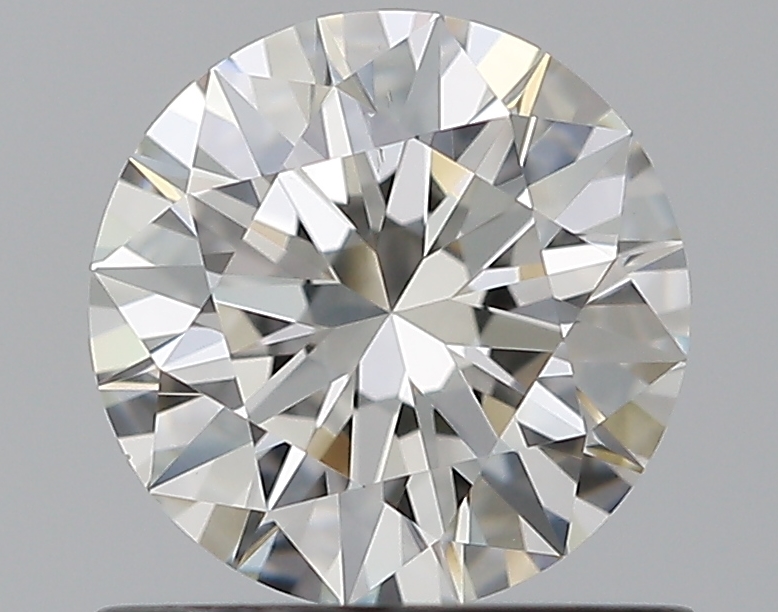 0.77 CaratI-SI1 EX Cut Round Diamond