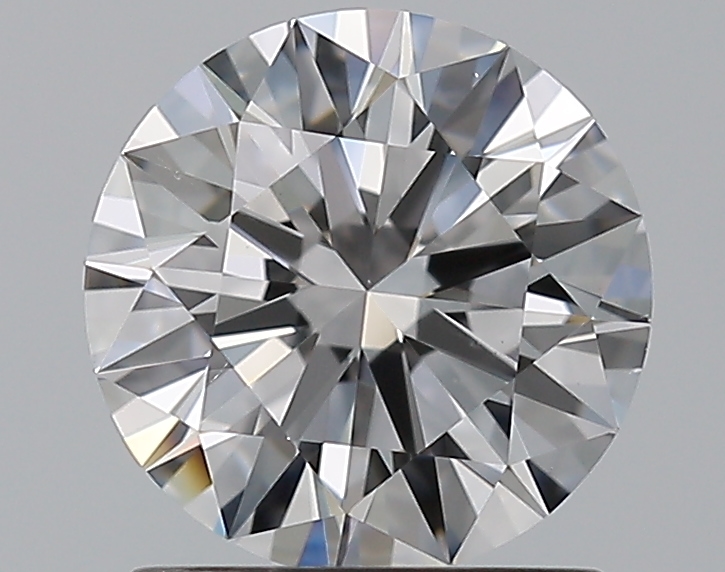 1.29 CaratD-VS2 EX Cut Round Diamond