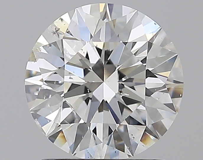 1.41 CaratH-SI2 EX Cut Round Diamond