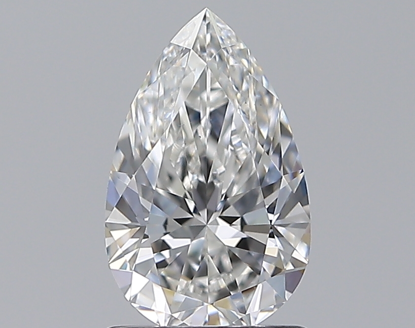 1.01 CaratF-VS2 - Cut Pear Diamond