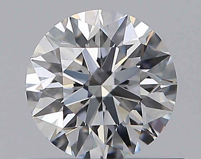 0.53 CaratE-IF EX Cut Round Diamond
