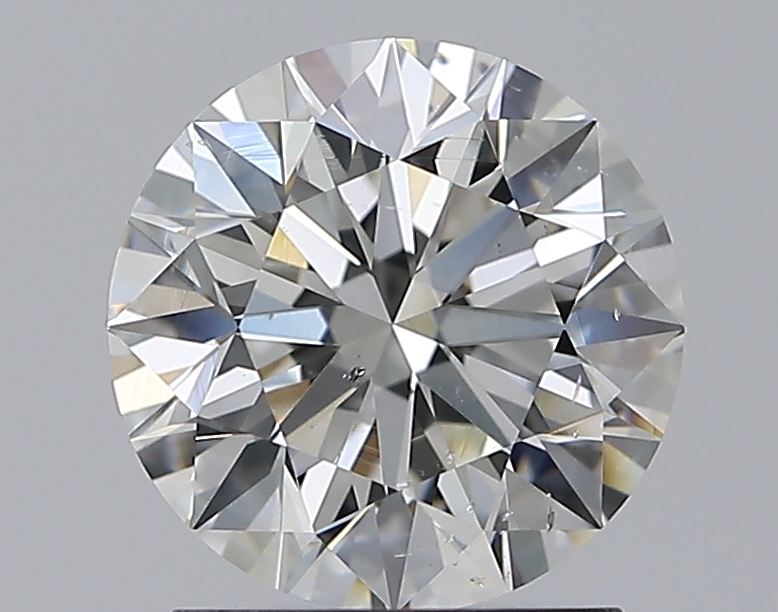 1.61 CaratI-SI1 EX Cut Round Diamond