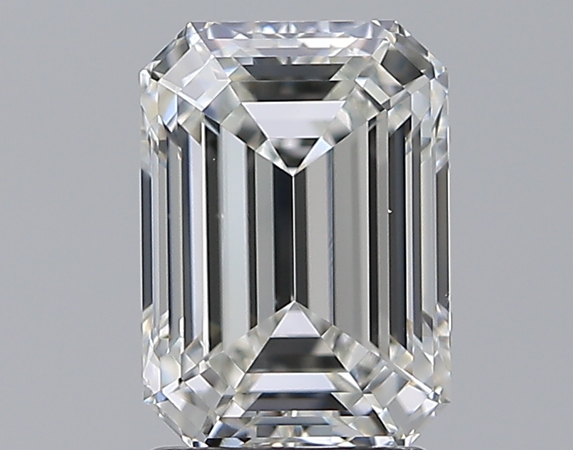 2 CaratH-VS2 - Cut Emerald Diamond