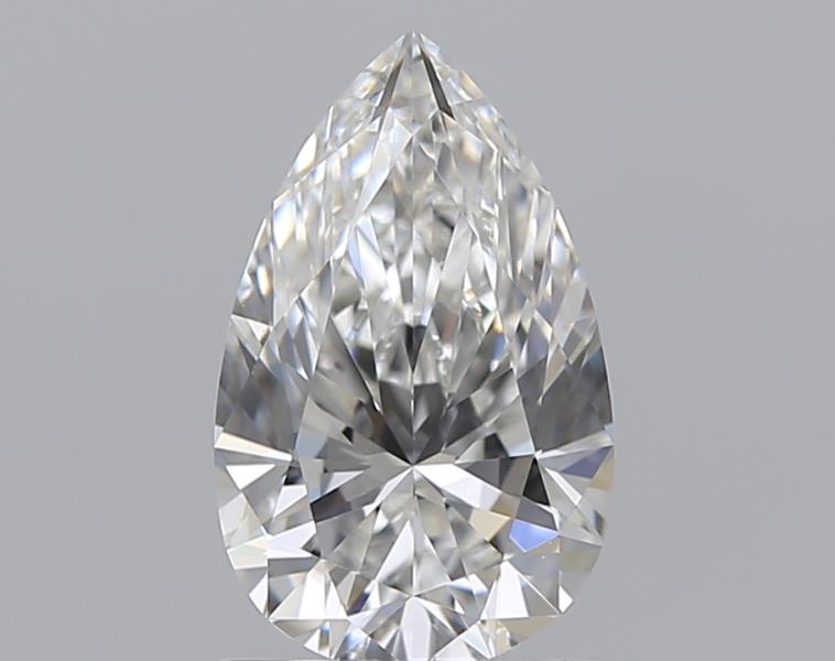 1 CaratG-VVS1 - Cut Pear Diamond