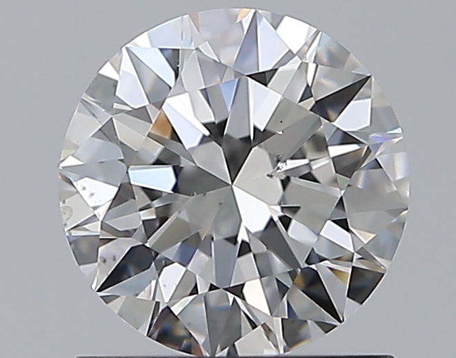 1.01 CaratG-SI1 EX Cut Round Diamond