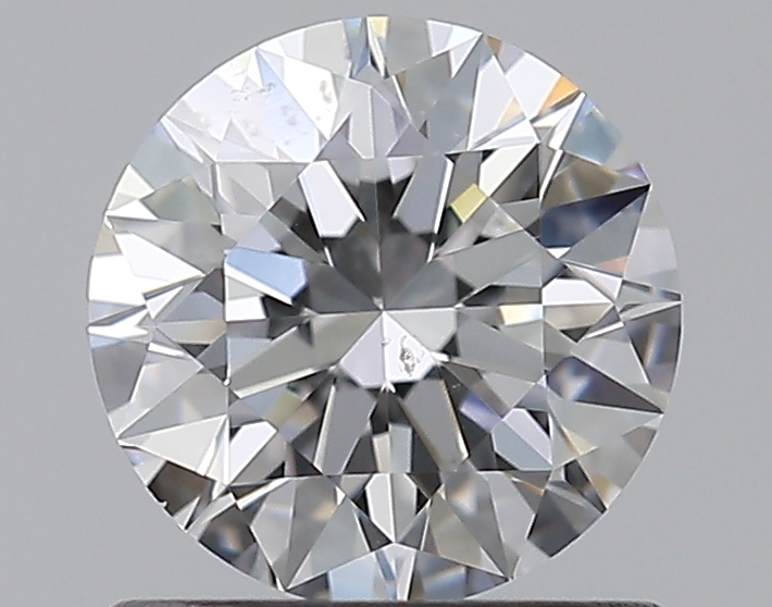 0.81 CaratE-SI1 EX Cut Round Diamond