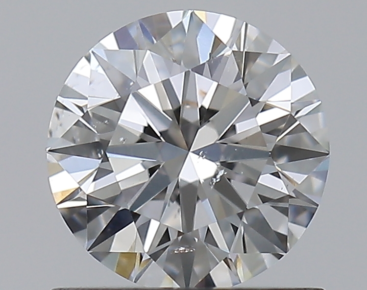 0.8 CaratG-SI2 EX Cut Round Diamond