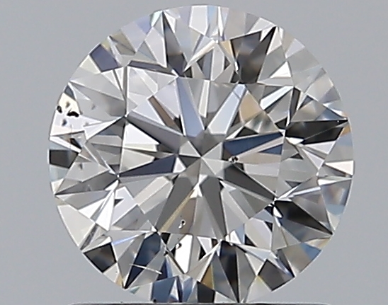 0.96 CaratH-SI1 EX Cut Round Diamond