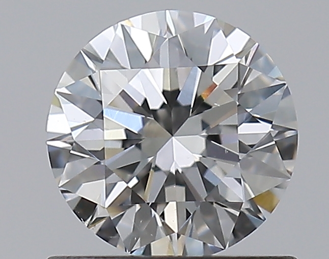 0.76 CaratG-SI1 EX Cut Round Diamond
