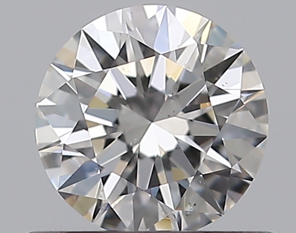 0.5 CaratF-SI1 EX Cut Round Diamond