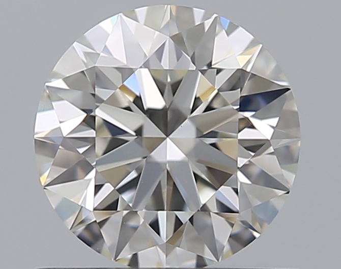 0.76 CaratI-VS1 EX Cut Round Diamond
