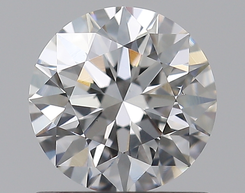 0.79 CaratF-VS2 EX Cut Round Diamond