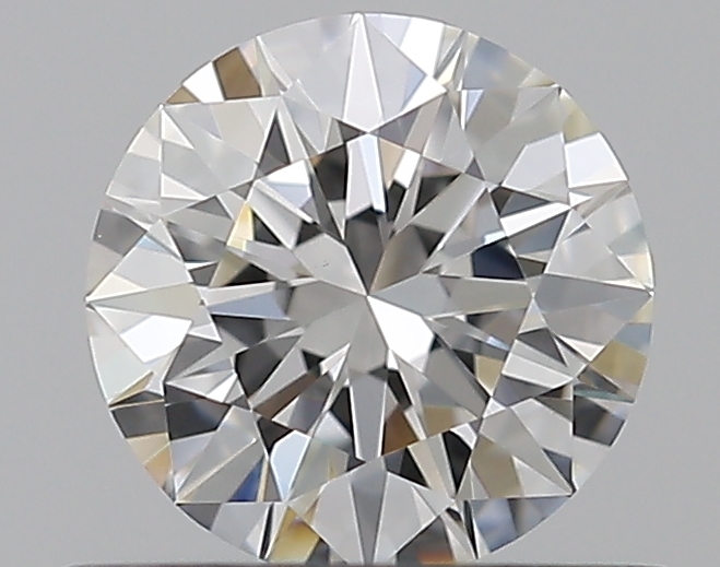 0.53 CaratF-VVS2 EX Cut Round Diamond