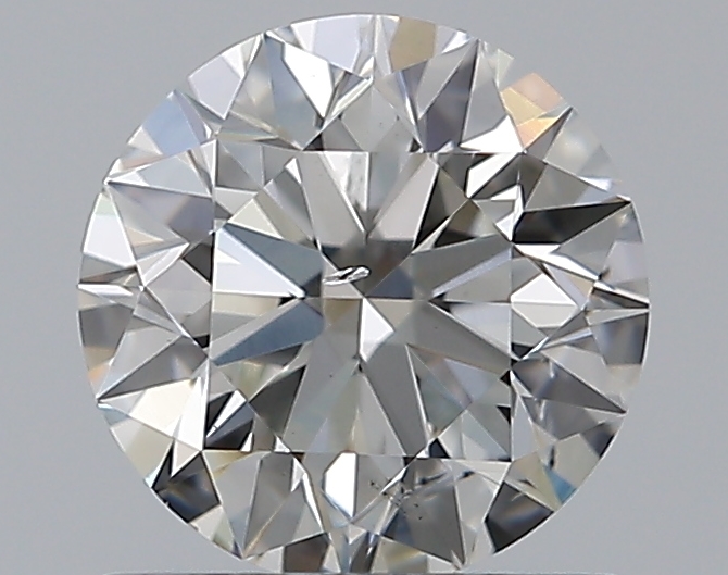 0.8 CaratH-SI2 EX Cut Round Diamond