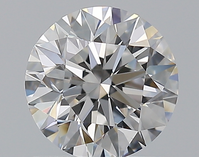 1 CaratE-VVS1 EX Cut Round Diamond