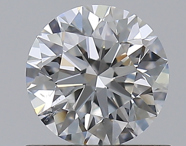 0.7 CaratF-SI1 EX Cut Round Diamond