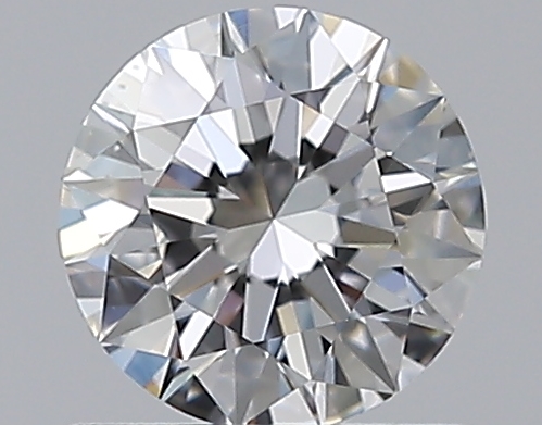 0.72 CaratF-VS2 EX Cut Round Diamond