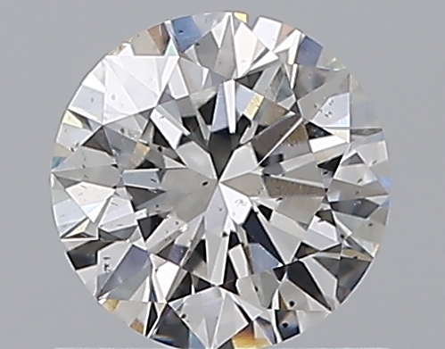 0.75 CaratF-SI2 EX Cut Round Diamond