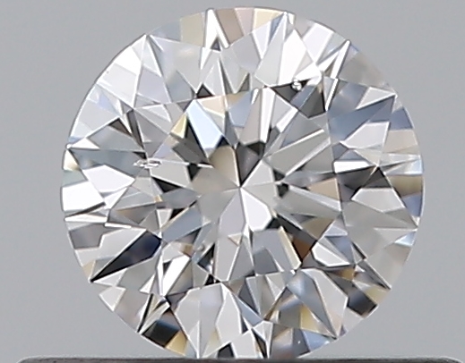 0.4 CaratD-SI1 EX Cut Round Diamond
