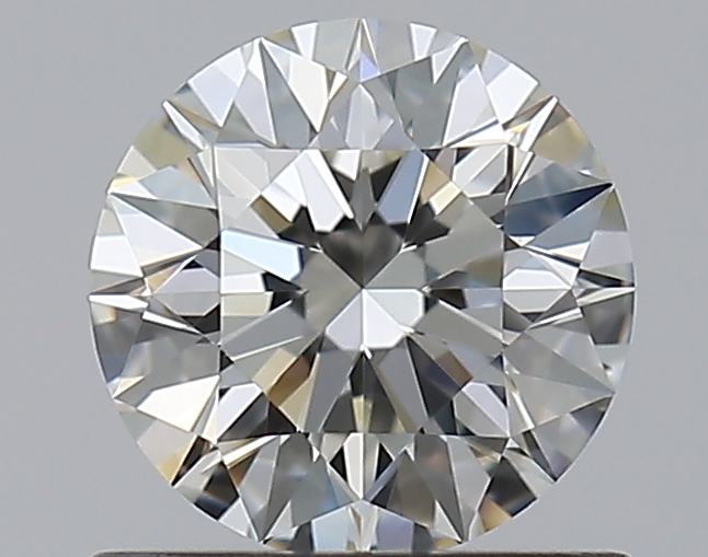 0.77 CaratJ-VS1 EX Cut Round Diamond