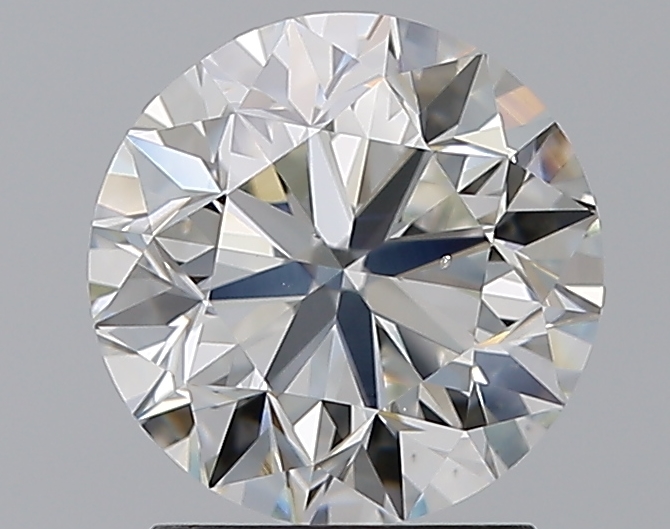 2 CaratH-SI1 VG Cut Round Diamond