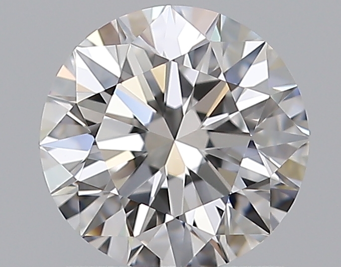 1 CaratE-VVS2 EX Cut Round Diamond