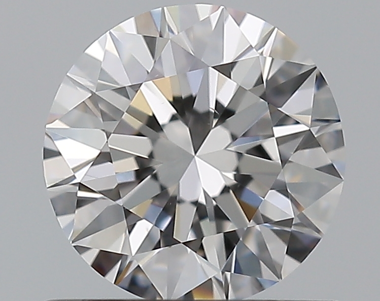 0.79 CaratD-VS2 EX Cut Round Diamond