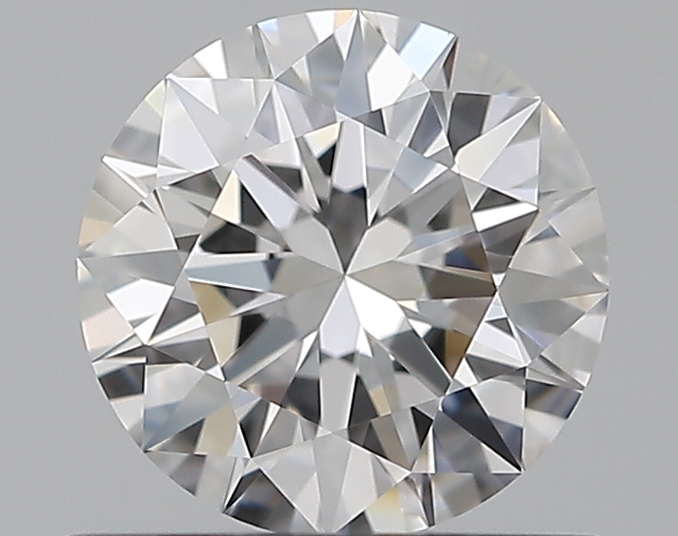 0.7 CaratD-VVS2 EX Cut Round Diamond