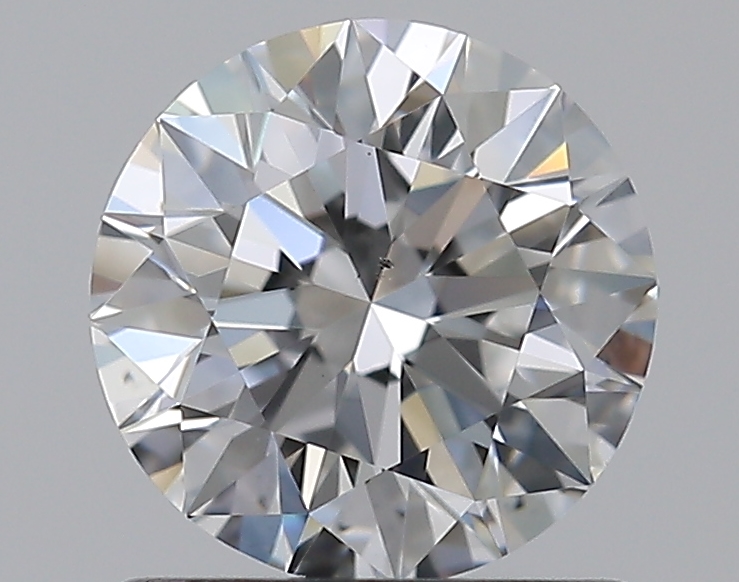 0.92 CaratE-VS2 EX Cut Round Diamond