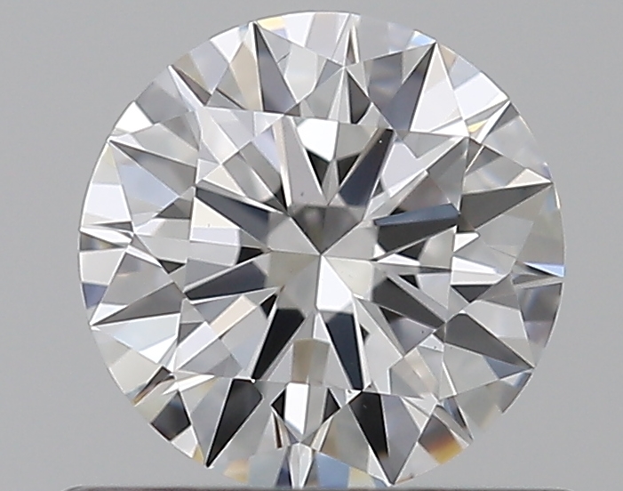 0.58 CaratD-VS2 EX Cut Round Diamond