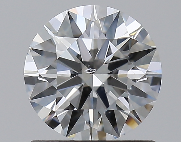 0.96 CaratG-SI2 EX Cut Round Diamond