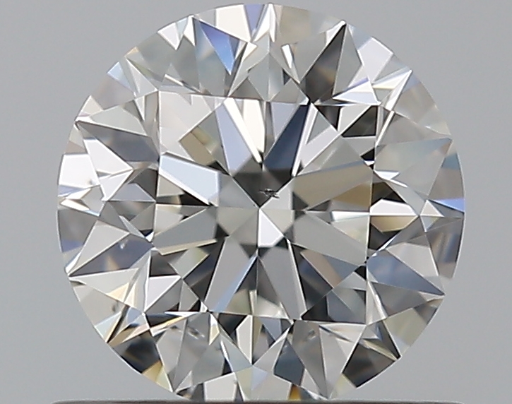 0.75 CaratH-SI1 EX Cut Round Diamond