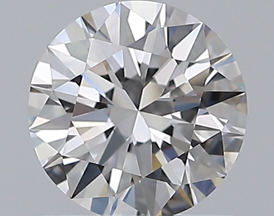 0.73 CaratD-VVS1 EX Cut Round Diamond