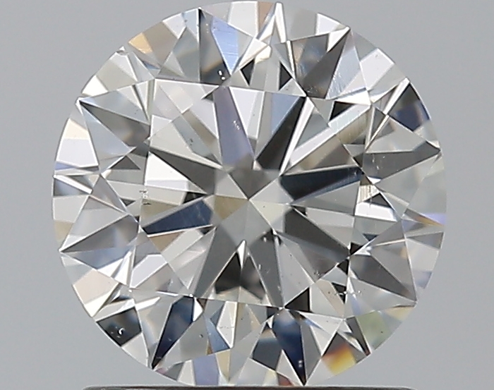 1.29 CaratH-SI1 EX Cut Round Diamond