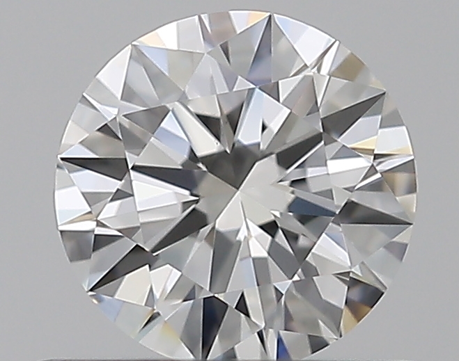 0.5 CaratF-VS1 EX Cut Round Diamond