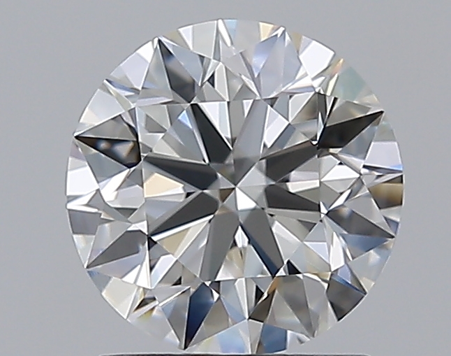 1.5 CaratG-VVS2 EX Cut Round Diamond