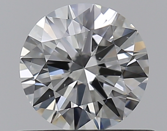 0.5 CaratF-VS2 EX Cut Round Diamond