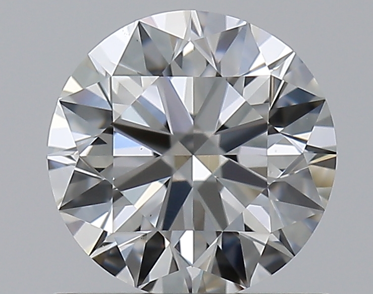 0.81 CaratH-VS2 EX Cut Round Diamond