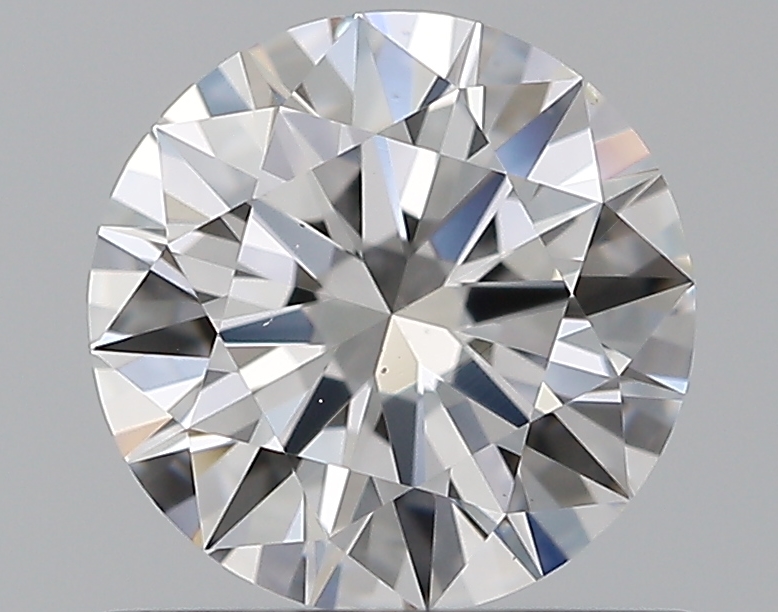 0.77 CaratD-VS2 EX Cut Round Diamond