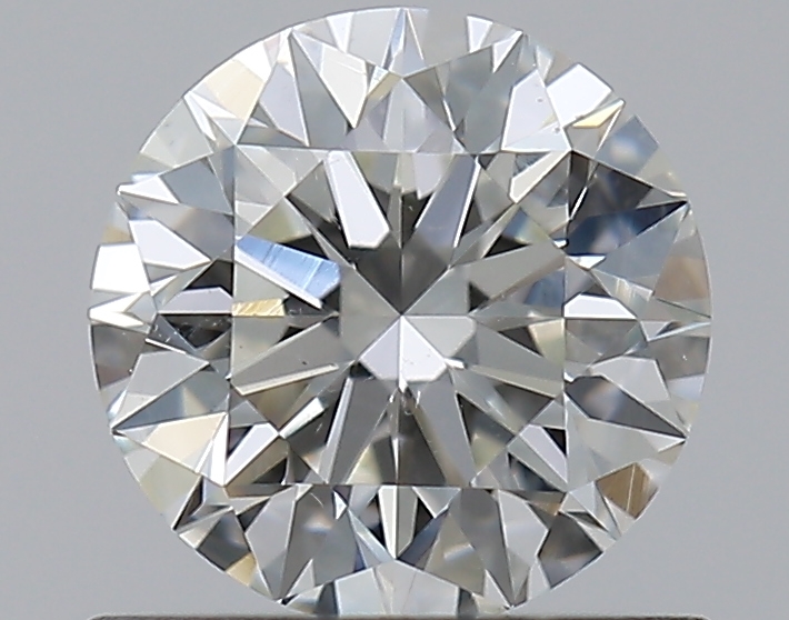 0.73 CaratI-SI1 EX Cut Round Diamond