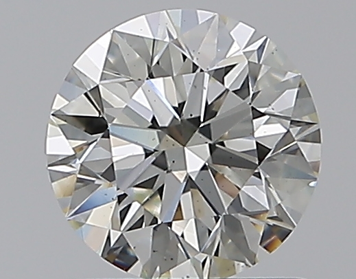 1.02 CaratJ-SI1 EX Cut Round Diamond