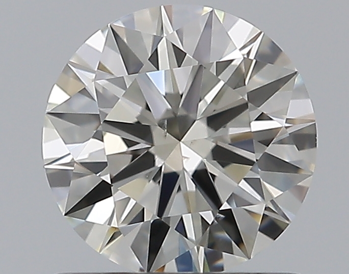 0.8 CaratJ-SI1 EX Cut Round Diamond