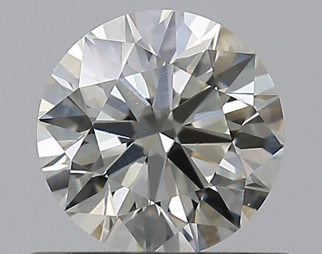 0.52 CaratL-VS2 EX Cut Round Diamond