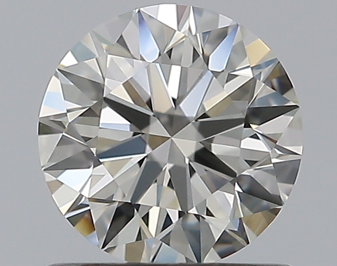 0.79 CaratJ-VVS1 EX Cut Round Diamond