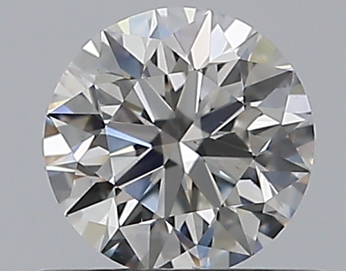 0.5 CaratG-VS2 EX Cut Round Diamond